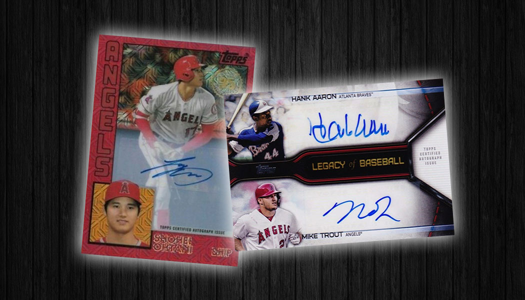 Lot Detail - Mike Trout & Shohei Ohtani Dual Autograph 2019 Topps Certified  Issue 2/5