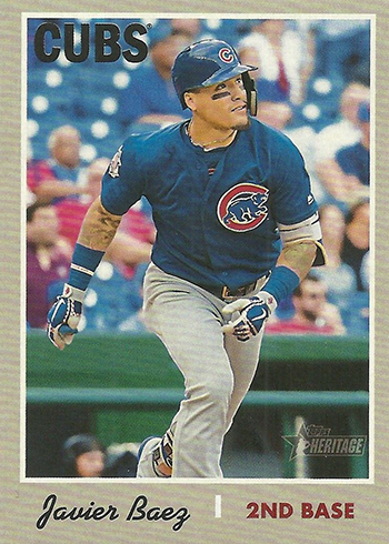  2019 Topps Tier One Relics #T1R-JB Javier Baez Game