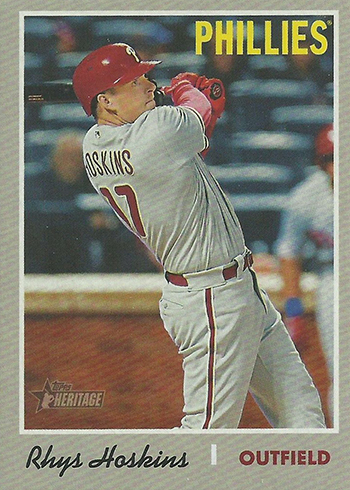 Philadelphia Phillies - The Big Fella. Congrats to Rhys Hoskins on