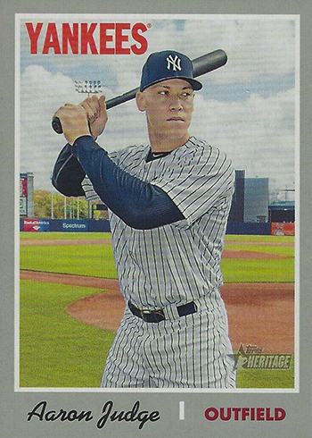  2023 Topps Heritage #336 Aaron Judge/Ronald Acuna Jr. All-Stars  NM-MT : Collectibles & Fine Art