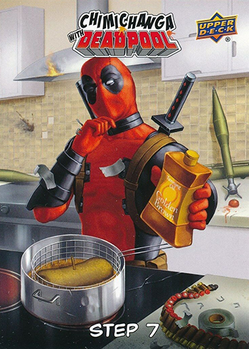 2019 DEADPOOL CHIMICHANGA WITH DEADPOOL INSERT CARD CWD-5