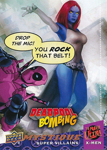 2019 Upper Deck Deadpool Deadpool Bombing DB-6 Mystique
