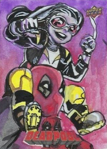 2019 Upper Deck Deadpool Sketch Card