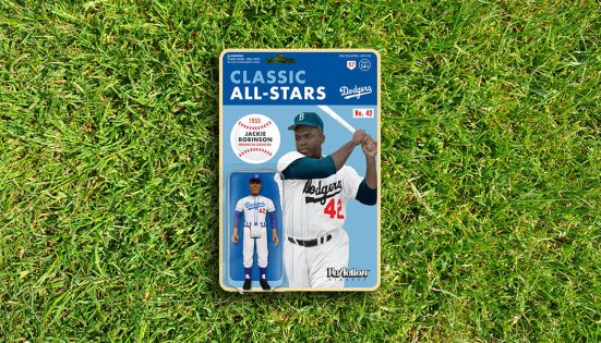 MLB Classic Reaction Figure - Jackie Robinson (Brooklyn Dodgers)