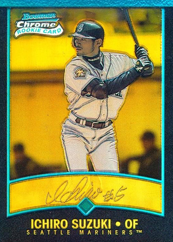 11 Scarce Ichiro Suzuki Rookie Card Parallels Seldom Seen Today