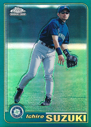 11 Scarce Ichiro Suzuki Rookie Card Parallels Seldom Seen Today