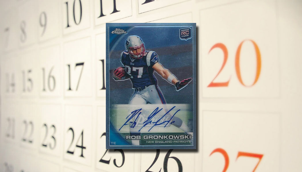 Rob Gronkowski 2010 TOPPS CHROME ROOKIE RC #C112 NEW ENGLAND PATRIOTS!