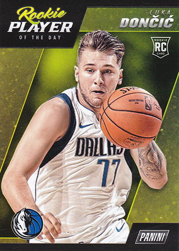 2018-19 Panini NBA Player of the Day Rookie Luka Doncic