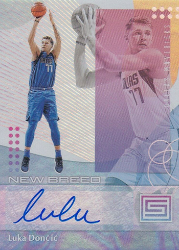 2018-19 Panini Status Basketball New Breed Autographs Luka Doncic