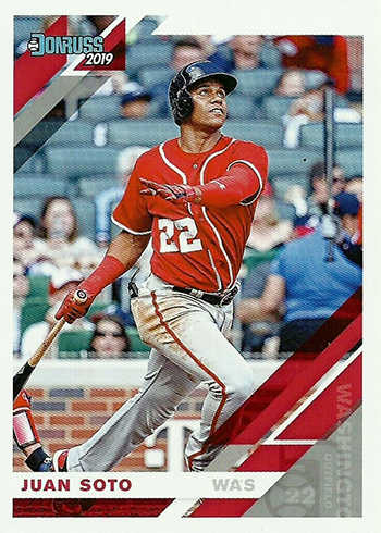 2020 Panini Donruss Photo Variation Juan Soto (Navy Jersey) #162.2