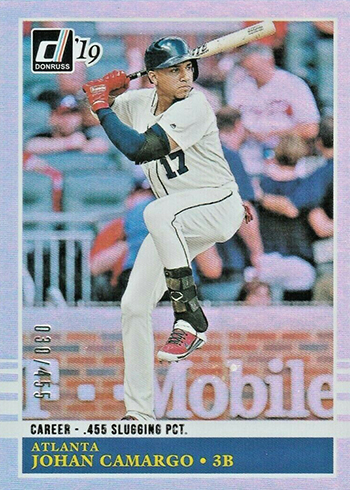 2019 Donruss Whit Merrifield Kansas City Royals #10 Baseball card MATV4A