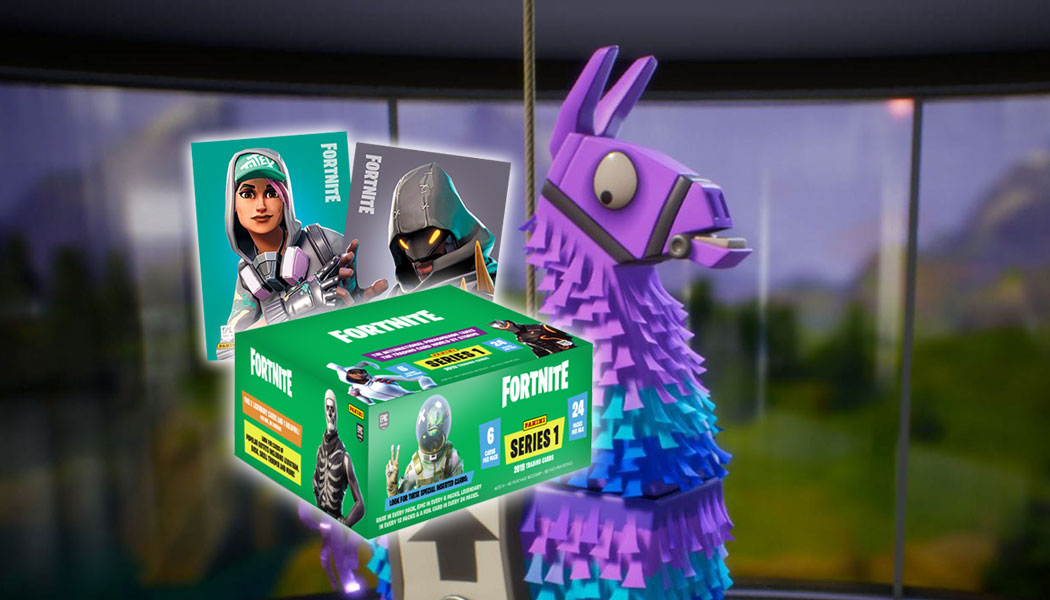6 PACKS x 22 2019 PANINI FORTNITE SERIES 1 TRADING CARDS-VALUE PACK 132 CARDS