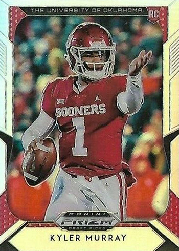 KYLER MURRAY 2019 LEAF SILVER 1ST EVER PRINTED BASEBALL ROOKIE CARD!  OKLAHOMA!