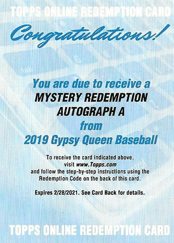  2019 GYPSY QUEEN #207 ANDRELTON SIMMONS ANGELS