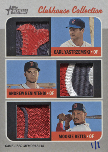  2023 Topps Heritage Clubhouse Collection Relics #CCR