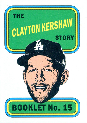 2019 Topps Postseason Performance Relics PPRCK Clayton Kershaw