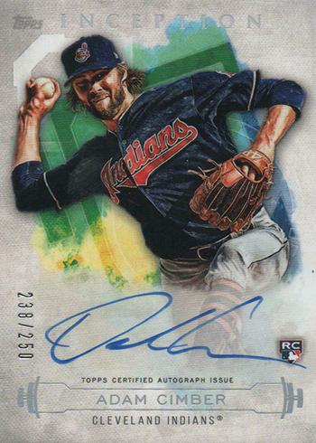  2019 Topps Gallery Baseball #52 Adam Cimber Cleveland Indians  Official MLB Trading Card : Collectibles & Fine Art