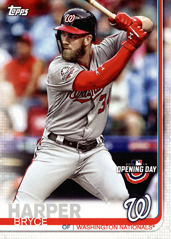  2019 Topps Relics #MLM-BH Bryce Harper Game Worn