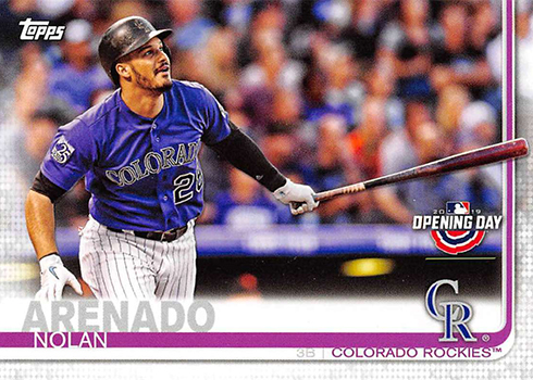 2019 TOPPS HERITAGE #365 NOLAN ARENADO ROCKIES PSA 10 B3816882-032