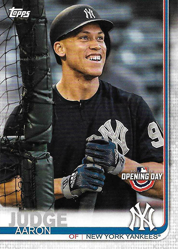 2019 Topps Opening Day Baseball Variations 15 Aaron Judge