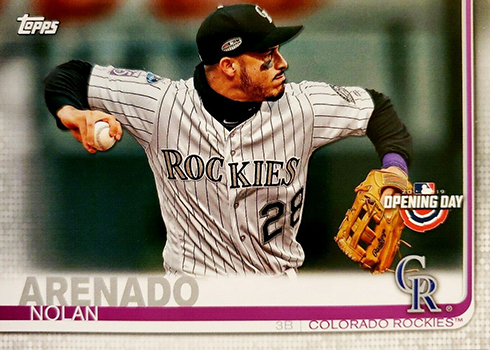 2019 TOPPS HERITAGE #365 NOLAN ARENADO ROCKIES PSA 10 B3816882-032