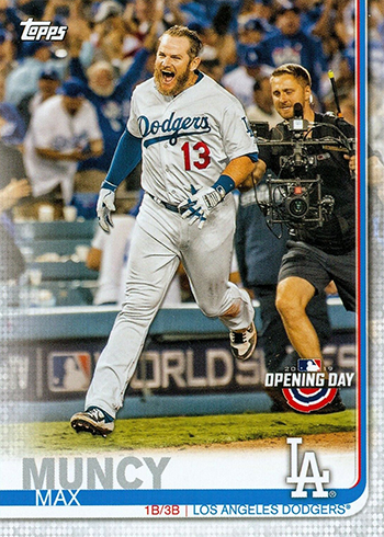 2019 Topps Opening Day Baseball Variations 67 Max Muncy