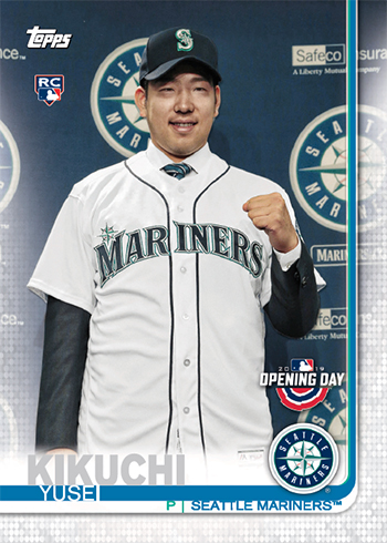 2019 Topps Opening Day Yusei Kikuchi RC