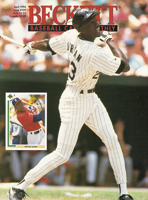 Beckett Baseball April 1994 Michael Jordan