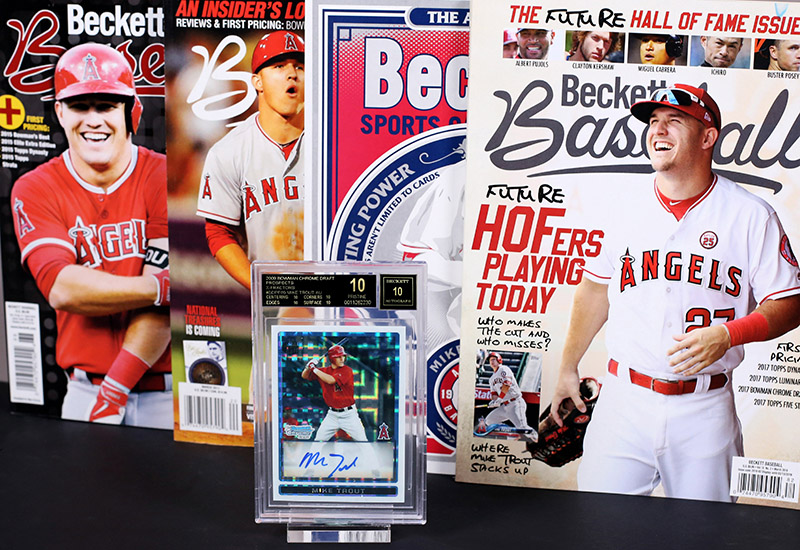 Mike Trout autographs (on your items) – The OC Dugout