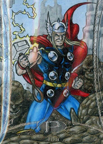 Avengers Sketch Cards by tyrannus on DeviantArt