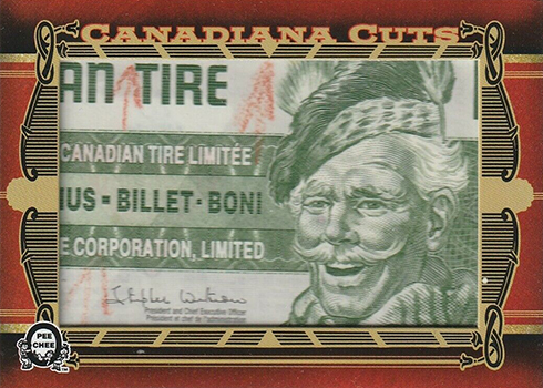 2018-19 O-Pee-Chee Coast-to-Coast Canadian Tire Hockey Canadiana Cuts Canadian Tire Money B