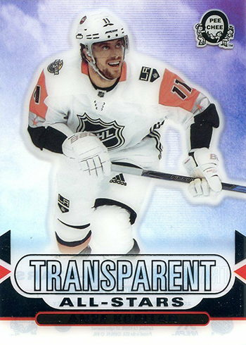 2018-19 O-Pee-Chee Coast-to-Coast Canadian Tire Hockey Transparent All-Stars Anze Kopitar