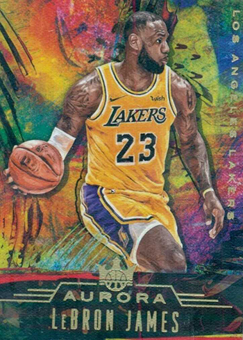 2018-19 Panini Court Kings Basketball Aurora LeBron James