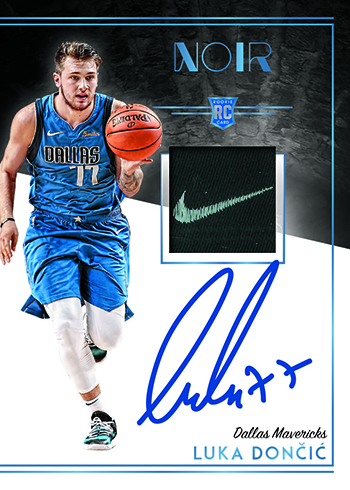 2018-19 Panini Noir Basketball Cards Checklist, Team Set Lists