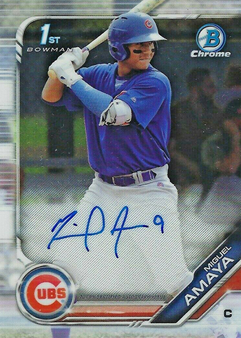 2019 Bowman Chrome Autographs Checklist and Prospect Guide