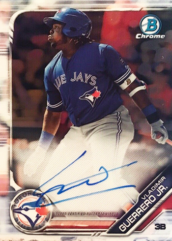 2019 Bowman Chrome Autographs Checklist and Prospect Guide