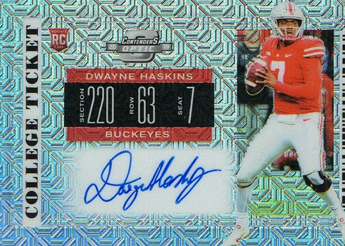 2019 Panini Contenders Draft Picks Collegiate Football - Trading