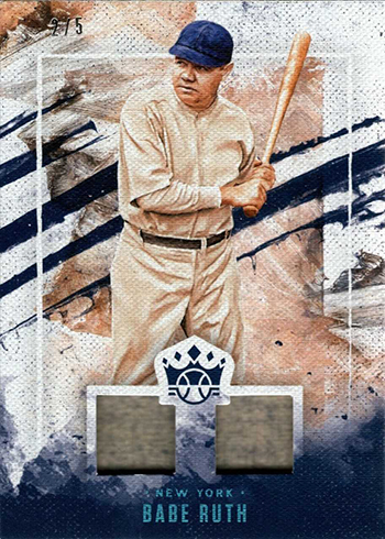 2019 Panini Diamond Kings Baseball DK Materials Babe Ruth