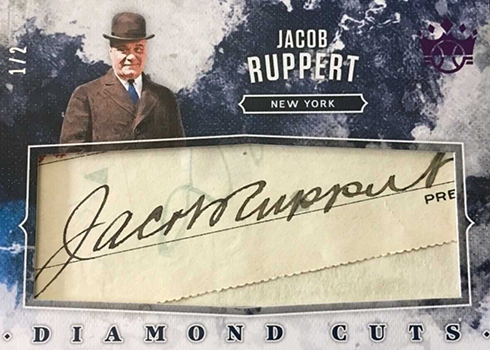 2019 Panini Diamond Kings Diamond Cuts Jack Ruppert