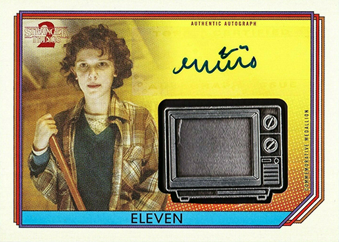 STRANGER THINGS SEASON 1 CARD,2 Sticker Cards NETFLIX Topps ORIGINAL WILL  BYERS