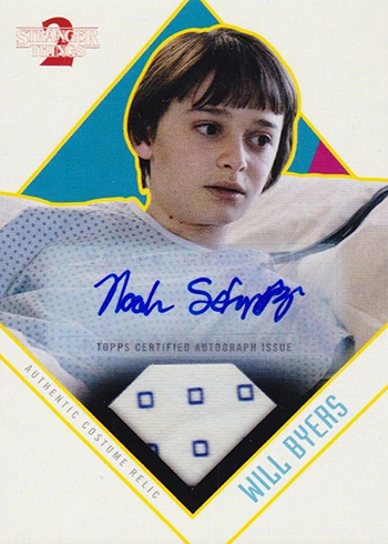 2019 Topps Stranger Things Series 2 Autograph Relics Noah Schnapp