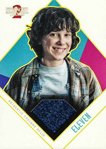 2019 Topps Stranger Things Series 2 Costume Relic Eleven