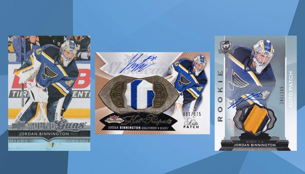 Jordan Binnington Rookie Card Rankings and Guide