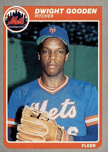 Dwight Doc GOODEN Novelty Rookie RP Card U-43 Mets RC 1984 F 