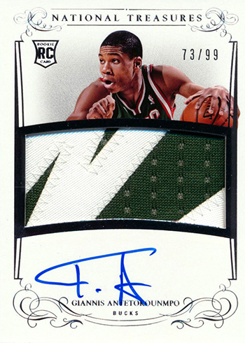 The Daily: 2013-14 Panini National Treasures Giannis Antetokounmpo