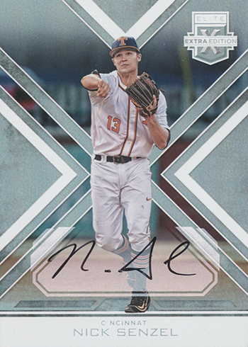 2019 Panini Cornerstones #24 Nick Senzel Quad Jersey Relic Quartz Parallel  Rookie Autograph 07/25 - The Baseball Card King, Inc.