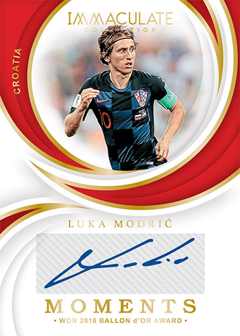 2018-19 Panini Immaculate Collection Soccer Checklist, Team Set Lists