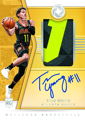 2018-19 Panini Opulence Basketball Rookie Autograph Patch