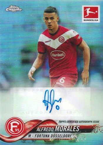 2018-19 Topps Chrome Bundesliga Autographs