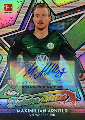 2018-19 Topps Chrome Bundesliga Future Stars Autographs